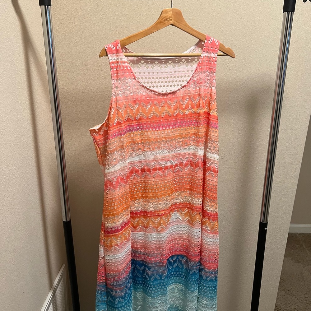 Multi colored summer dress